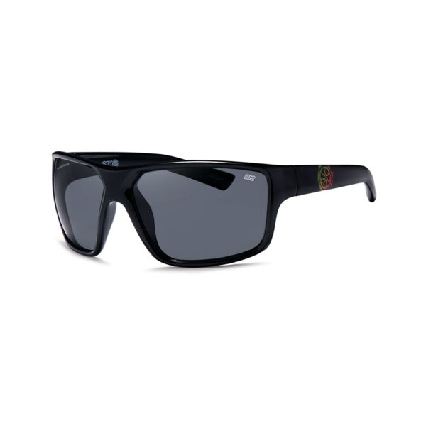 black men's wrap premium polarized sunglasses