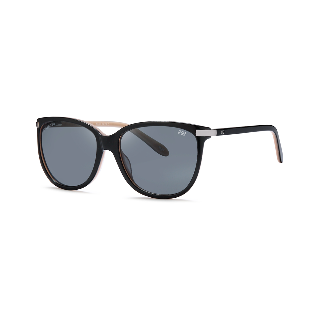 cat eye black primum women polarized sunglasses